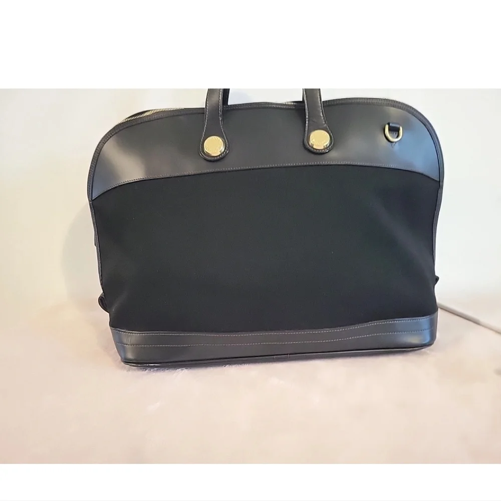 Elegant Black Leather Women's Bag